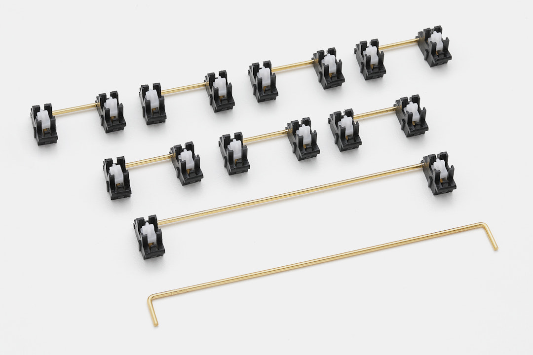 Everglide Panda Gold-Plate Mounted Stabilizer Set