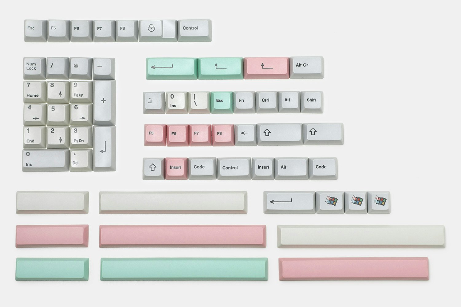Everglide XDA 9009 Dye-Subbed Keycap Set