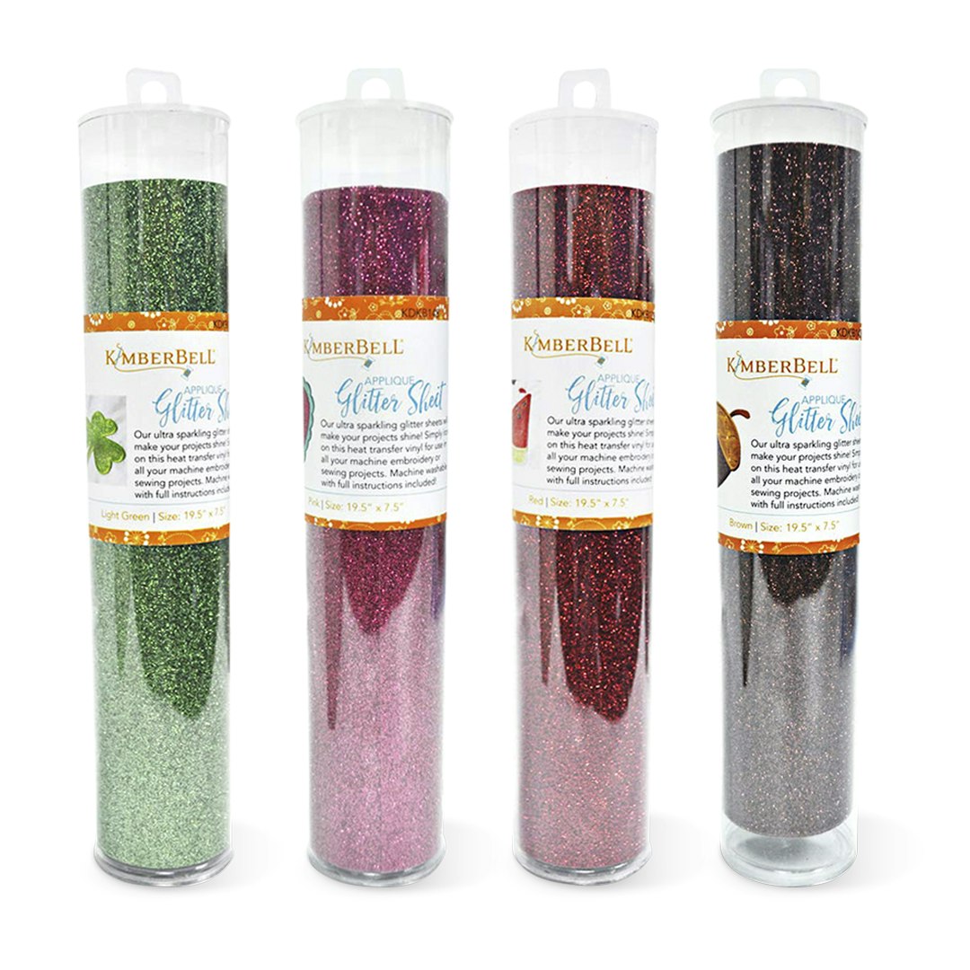 Kimberbell Applique Glitter Sheet Gold