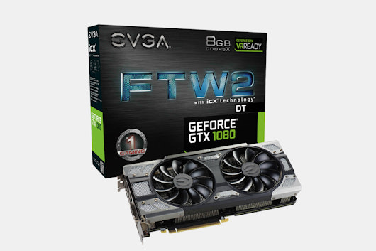 EVGA GeForce GTX 1080 FTW2 DT GAMING