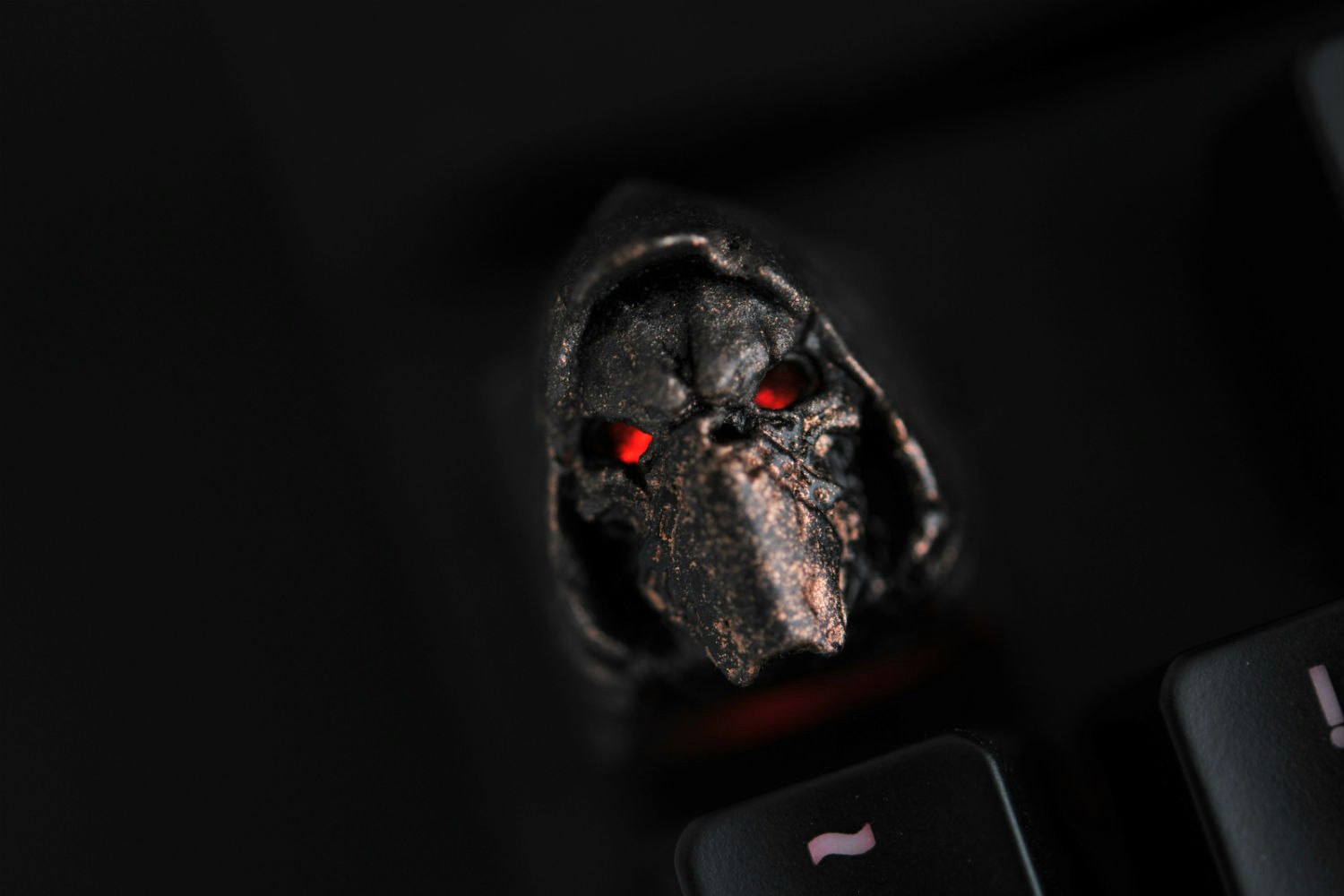 Evil Silence Artisan Keycap