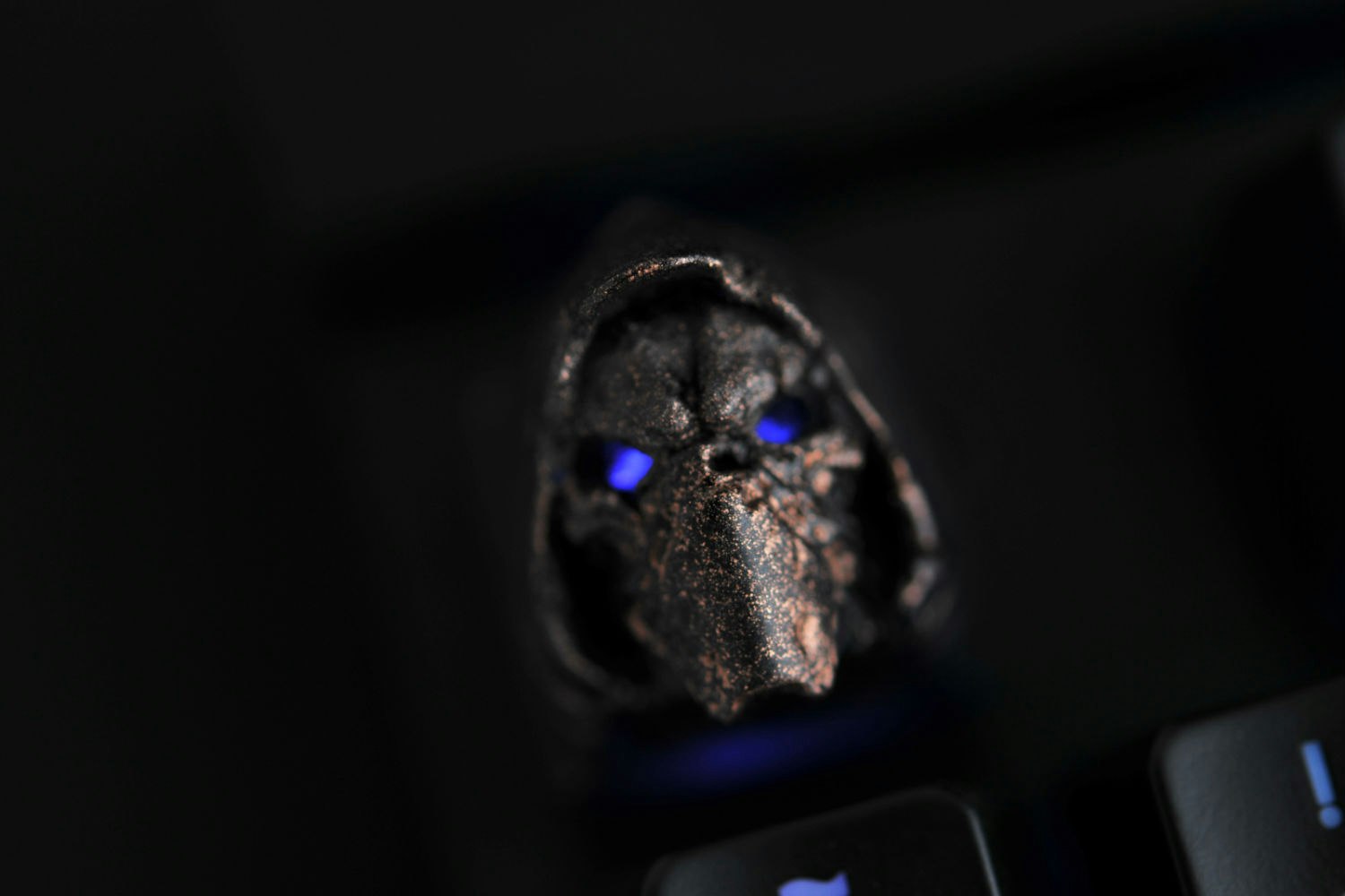 Evil Silence Artisan Keycap