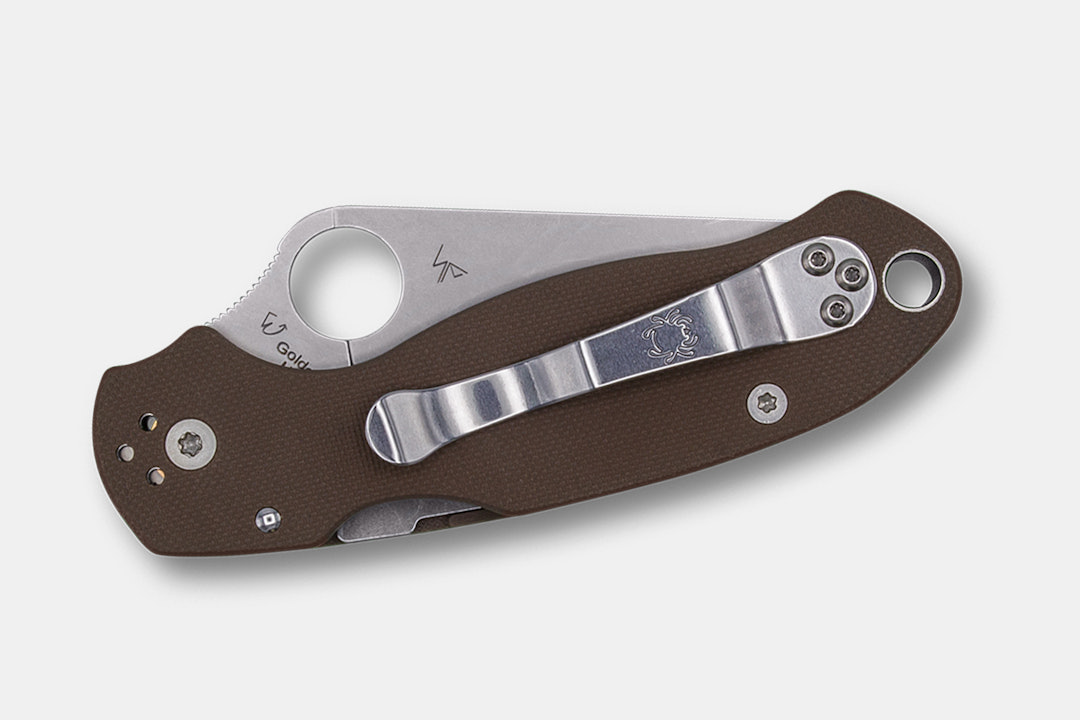 Spyderco Para 3 Limited-Edition S35VN Earth Brown