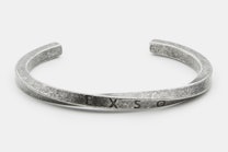 EXSO - Twist Cuff Bracelet - Stainless Steel (+$22)