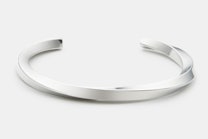 EXSO - Twist Cuff Bracelet - Silver (+$22)