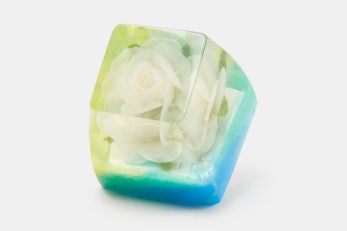 The Eye Key Rose Artisan Keycap