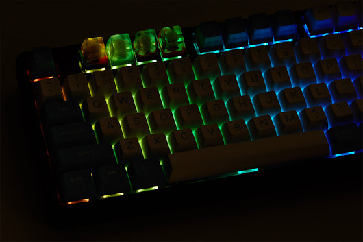 The Eye Key Rose Artisan Keycap