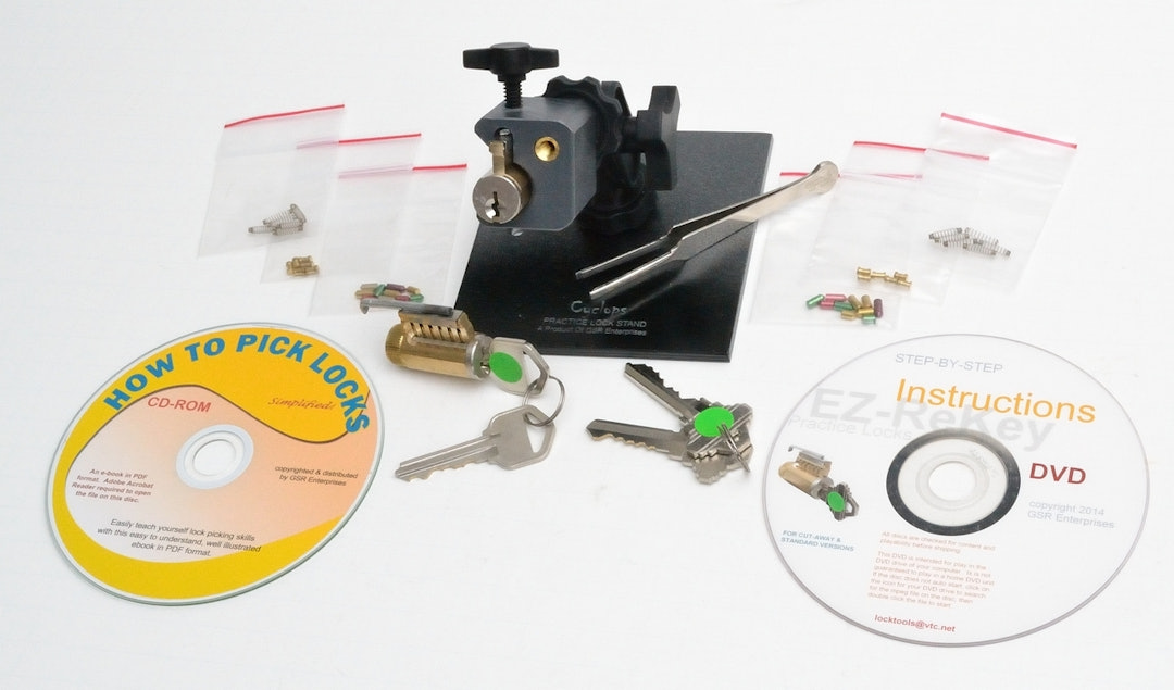 EZ Rekey Skill Builder Lockpicking Practice Kit