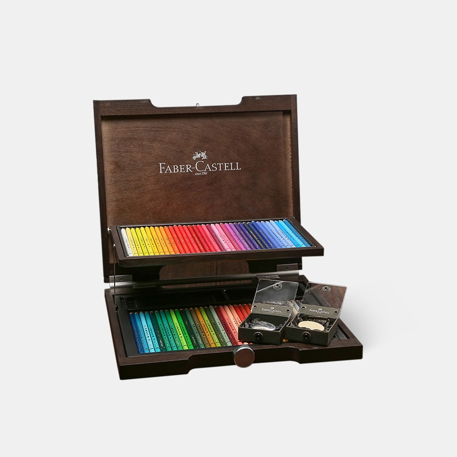 Faber-Castell Polychromos Colour Pencil Tin 72 Colours Professional