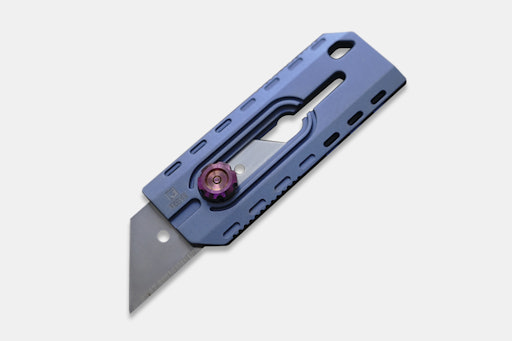 FEGVE Titanium Retracting Utility Knife