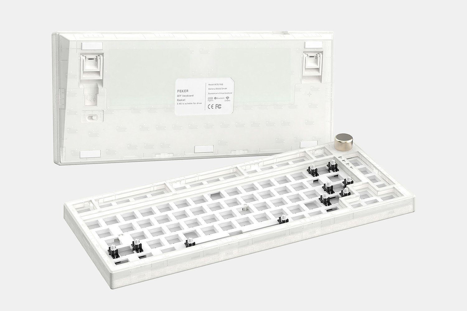 Feker IK75 3Mode Gasket Keyboard Kit Q&A Mechanical Keyboards