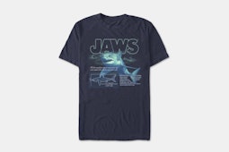 Jaws Shark Blueprint - Navy 