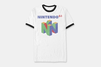 N64 Logo - White / Black