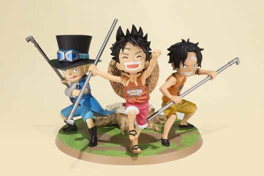 Luffy and Ace and Zero (+ $20)