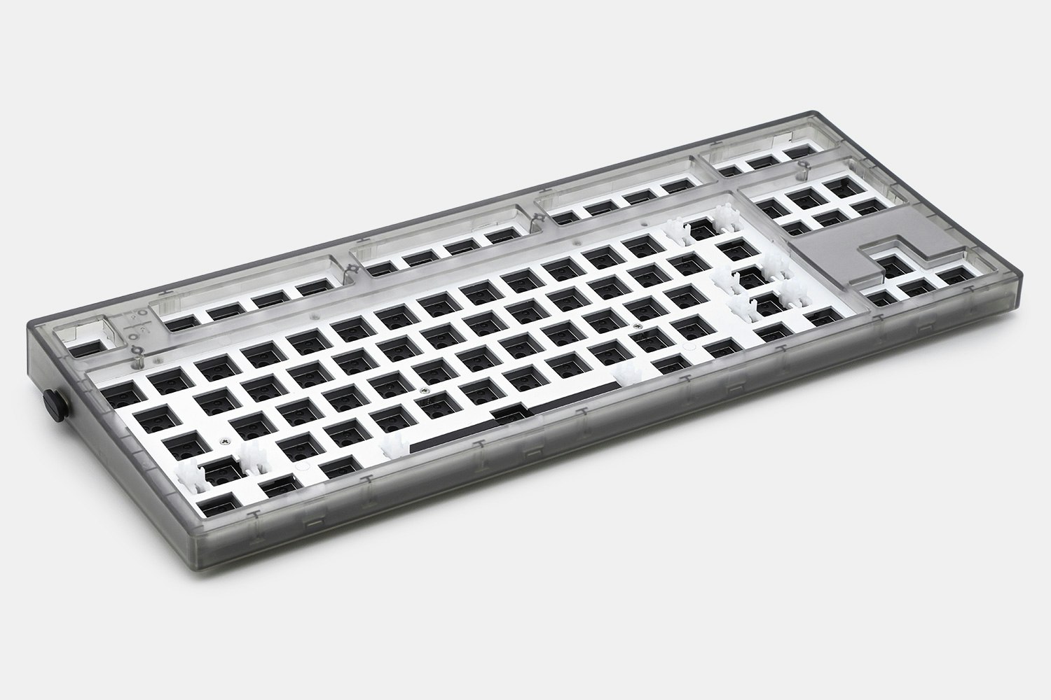 Flesports MK870 Barebones TKL Mechanical Keyboard White Details