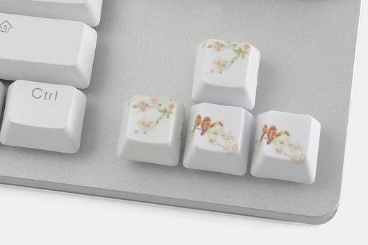 Flower Power Spacebar + WASD + Arrows Set