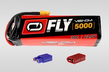 Venom LiPo 6S 22.2V 5000mAh Battery (+ $105)