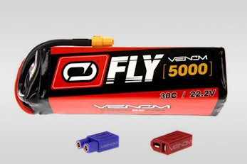 Venom 6S 22.2V 35C 5000mAh LiPo battery (+ $105)