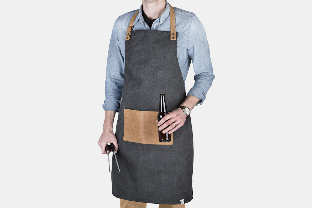 Foster & Rye Canvas Apron & Grilling Tool Set