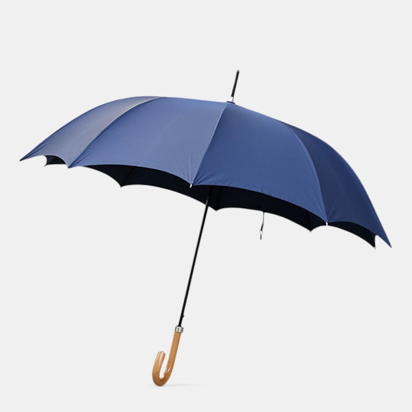 Fox Umbrellas | Maple Crook Telescopic Umbrella - Navy