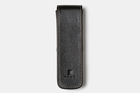 Franklin-Christoph Napa Leather 2-Pen Case