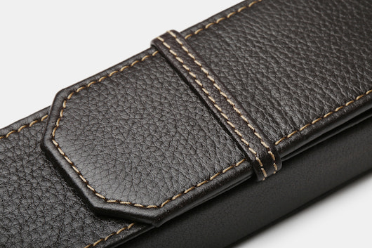Franklin-Christoph Napa Leather 2-Pen Case