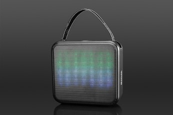 FRESHeCOLOR Portable Bluetooth Speaker w/ LEDs