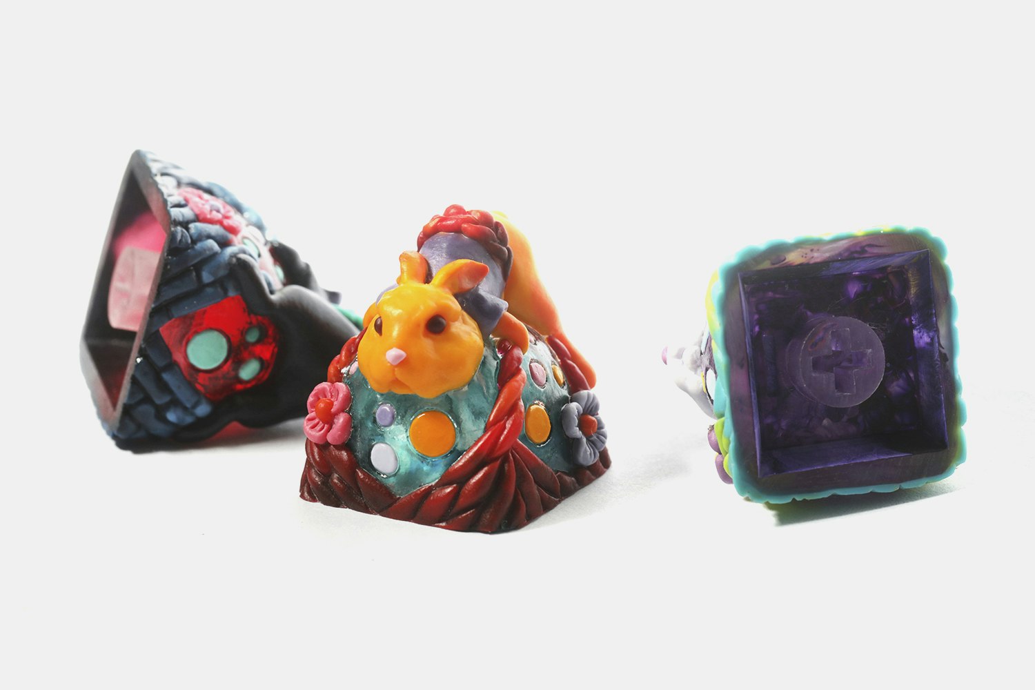 Frogkey Judy & Jolie Easter Artisan Keycaps