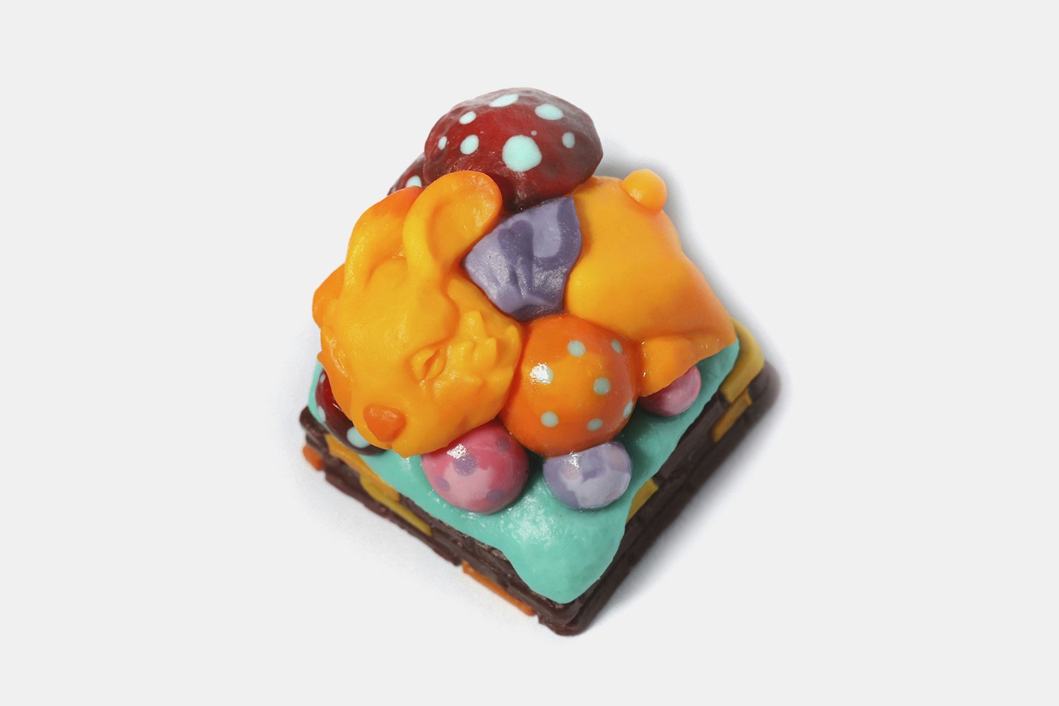 Frogkey Judy & Jolie Easter Artisan Keycaps