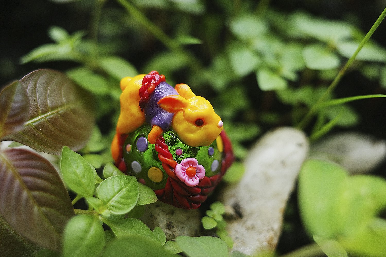 Frogkey Judy & Jolie Easter Artisan Keycaps