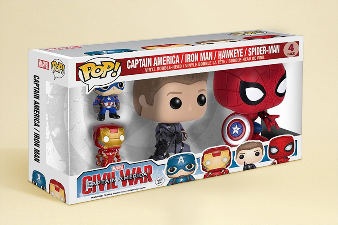 Funko POP! Avengers Civil War Set (4-Pack)