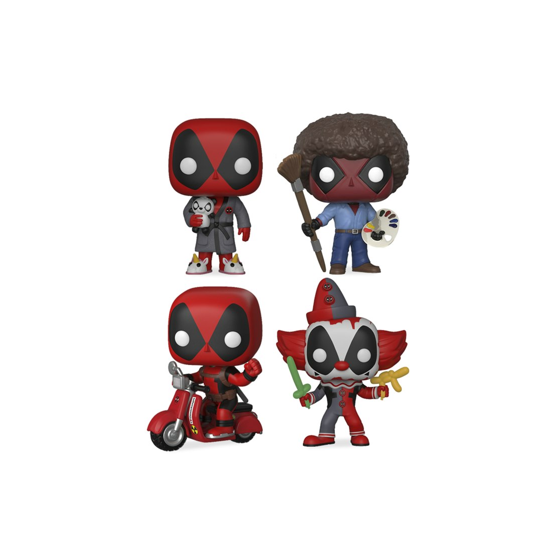 deadpool 4 pack funko