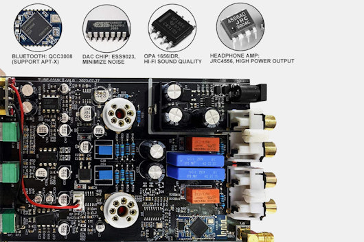 FX Audio TUBE-03MKII BT Tube Preamp & Headphone Amp