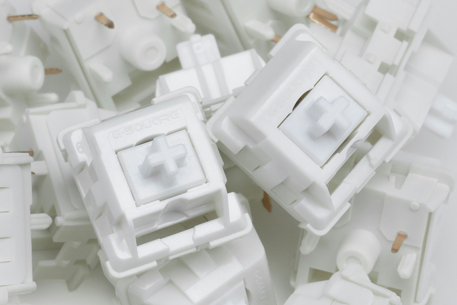 G-Square White Samurai Mechanical Switches