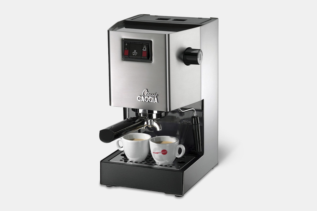 Gaggia Espresso Machine Classic (Stainless Steel)