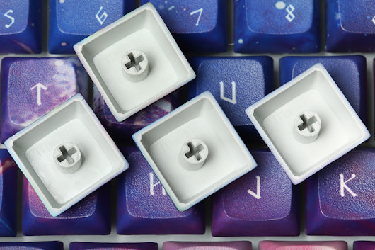 Galaxy Violet PBT All Over Dye-Subbed Keycap Set