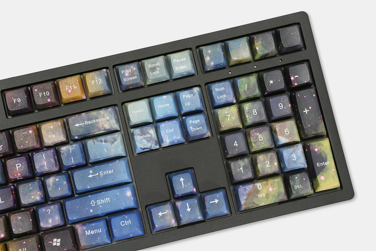 Galaxy X PBT All Over Dye-Subbed Keycap Set