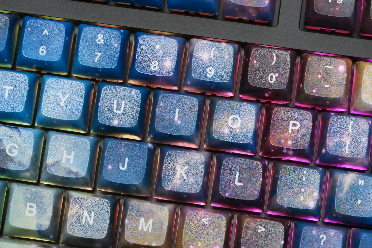 Galaxy X PBT All Over Dye-Subbed Keycap Set