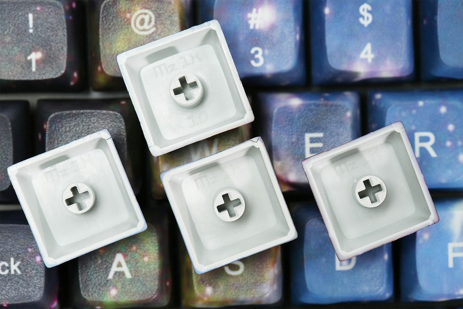 Galaxy X PBT All Over Dye-Subbed Keycap Set