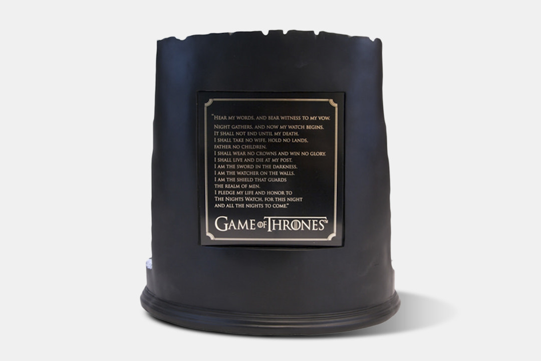 Game of Thrones Castle Black & The Wall Sculpture