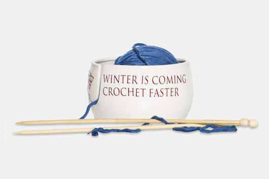 Winter is coming. Crochet faster.