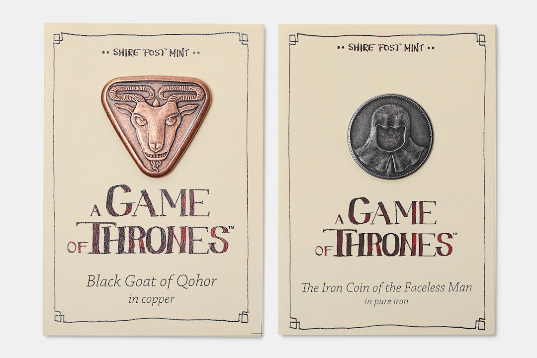 Game of Thrones Collectible Coins (Pick 2)