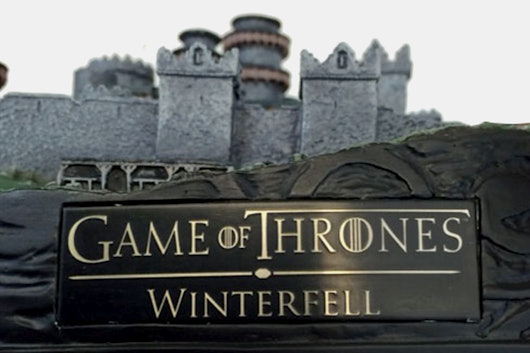 Game Of Thrones Winterfell Desktop Sculpture