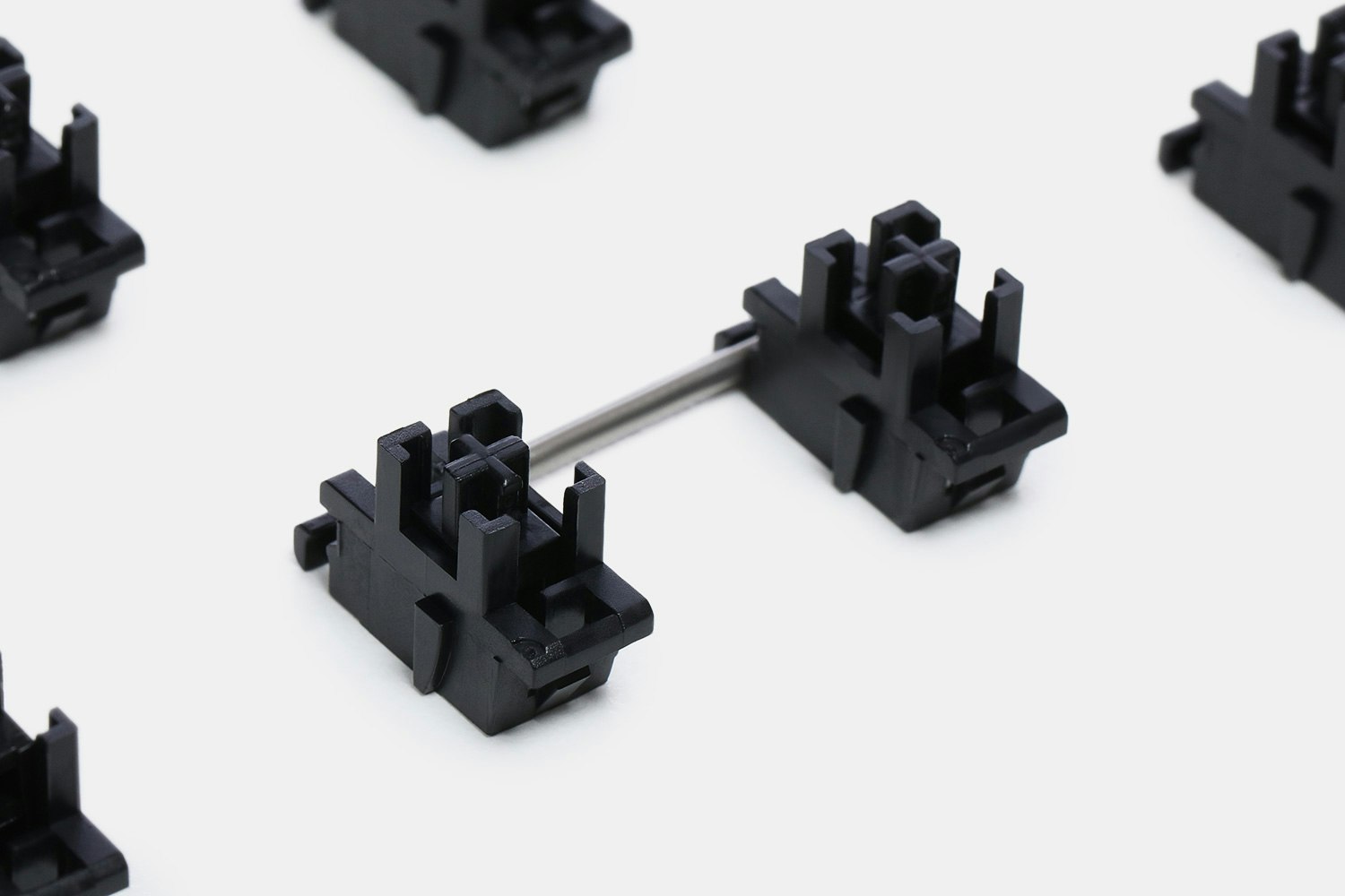 Gateron Black and White Plate Mounted Stabilizer Set