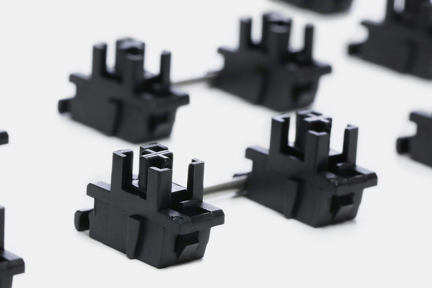 Gateron Black and White Plate Mounted Stabilizer Set