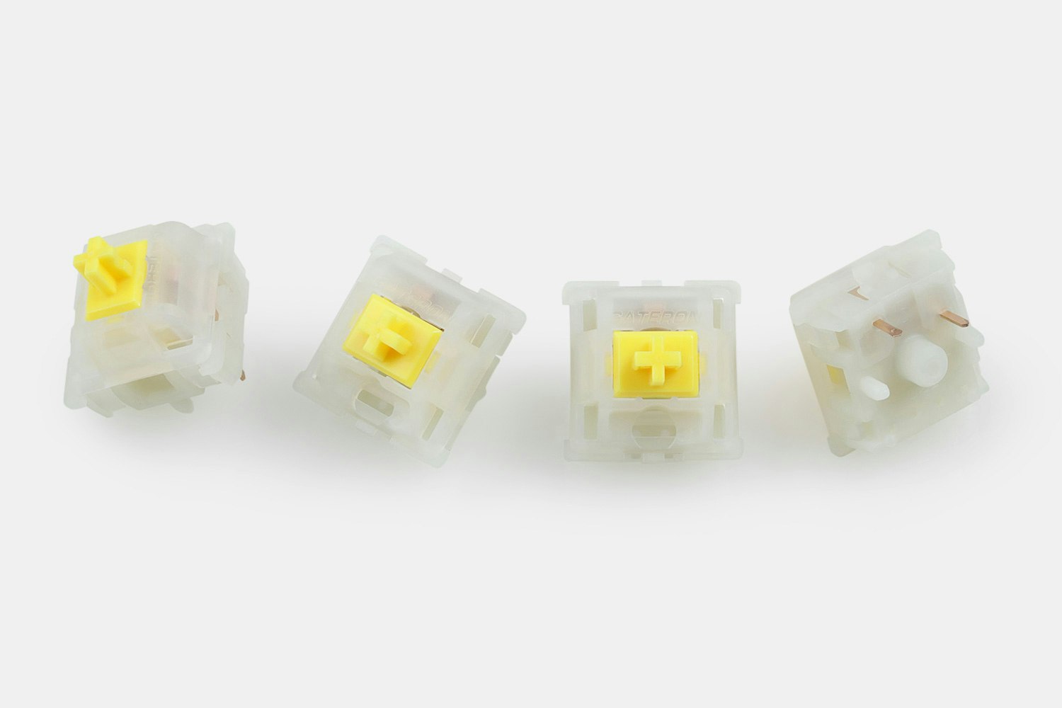 Gateron KS-3 Milky Yellow Pro Mechanical Switches