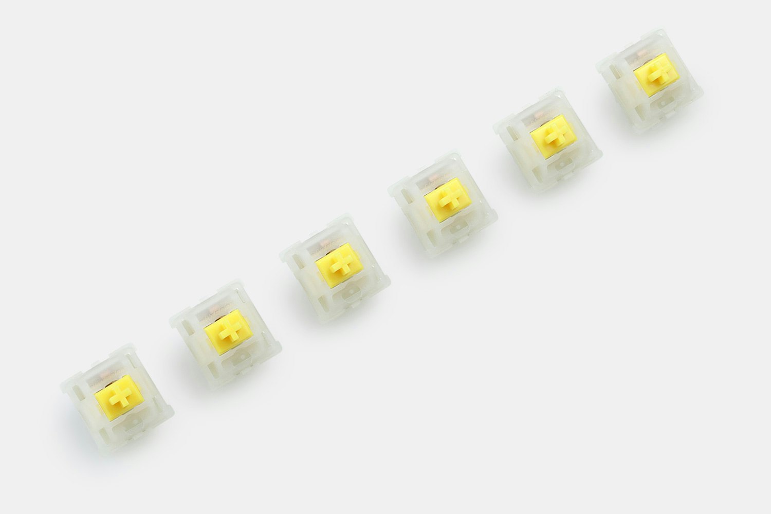 Gateron KS-3 Milky Yellow Pro Mechanical Switches