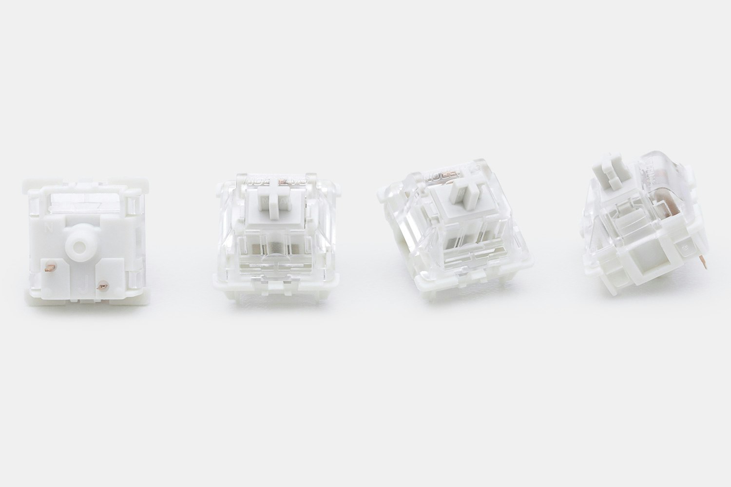 Gateron Pro White Custom Mechanical Switches
