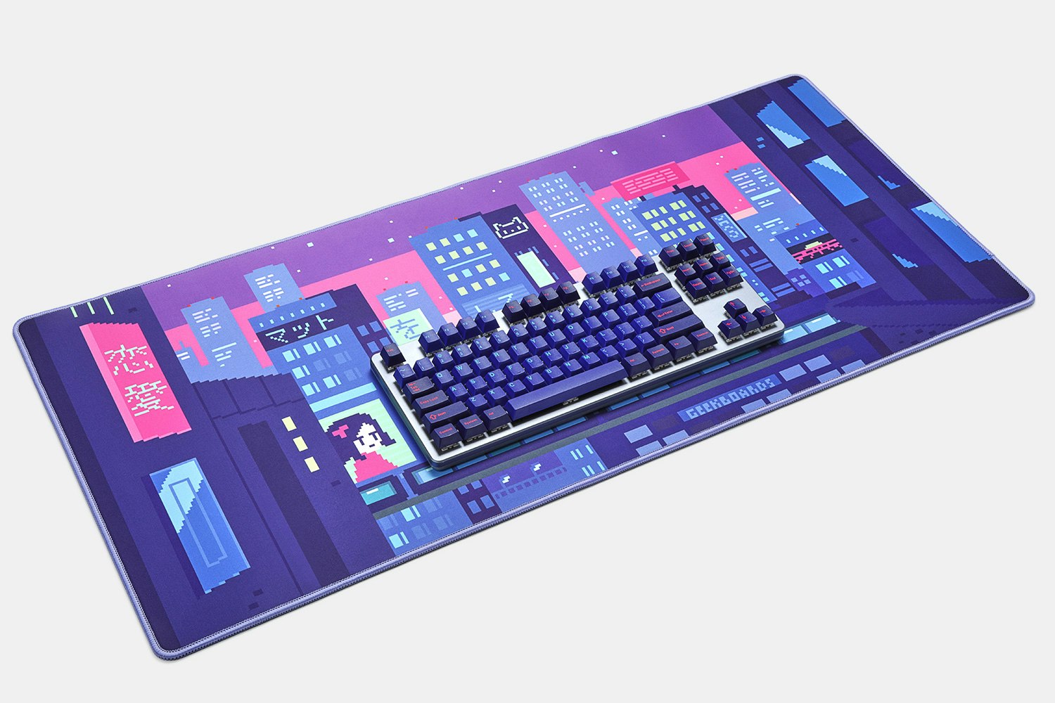 Geekboards StitchedEdge Thick Cloth Desk Mats Mechanical Keyboards