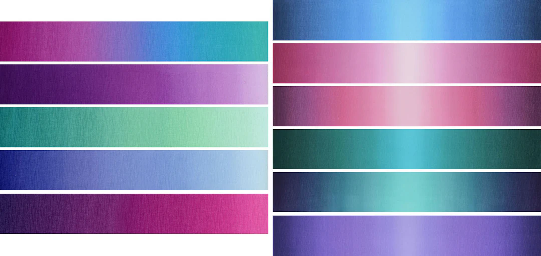 Gelato Ombre Half Yard Fabric Bundle